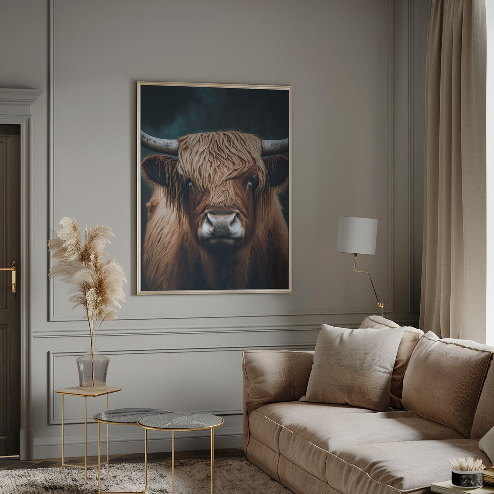 Highland Cow Wall Artwork 0