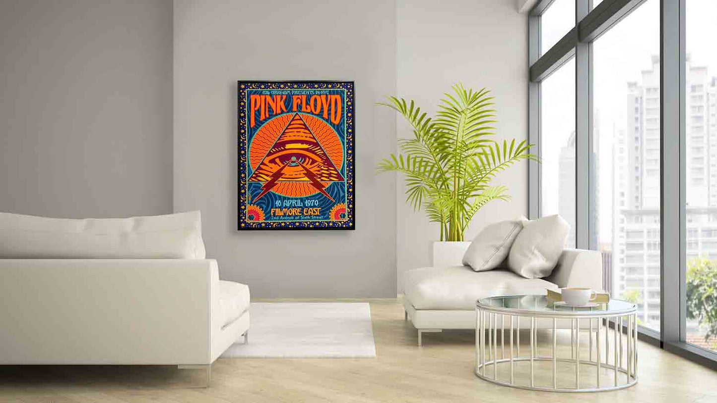 Pink Floyd the Wall Art- Vintage Music Poster