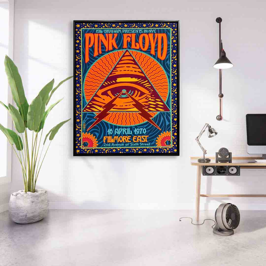 Pink Floyd the Wall Art- Vintage Music Poster