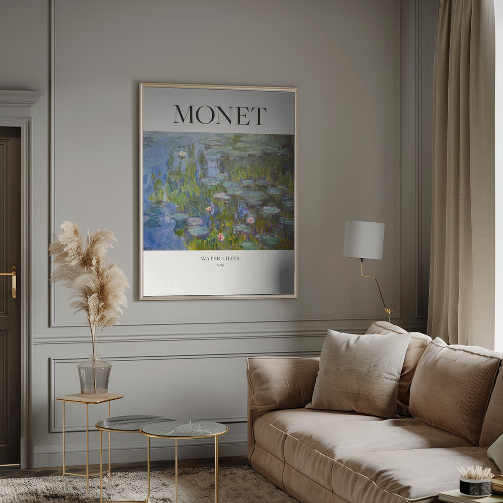 Water Lilies 1915 Monet Wall Artwork 0