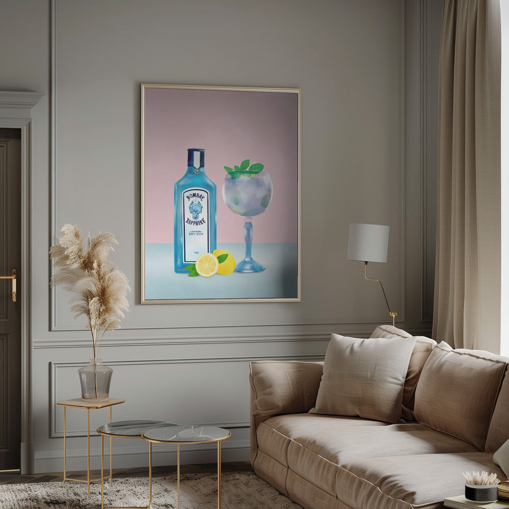 Gin Cocktail Wall Artwork 0