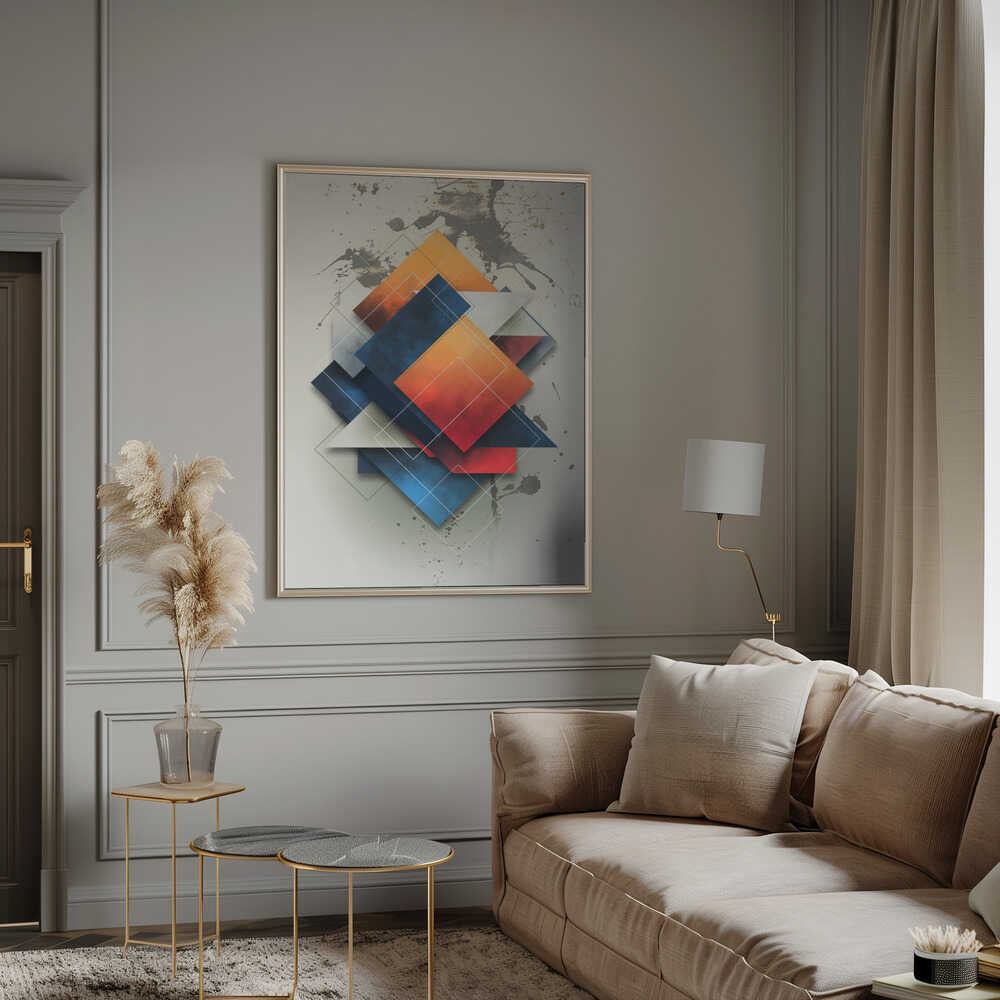 Wall art Geometric Vintage Art 16