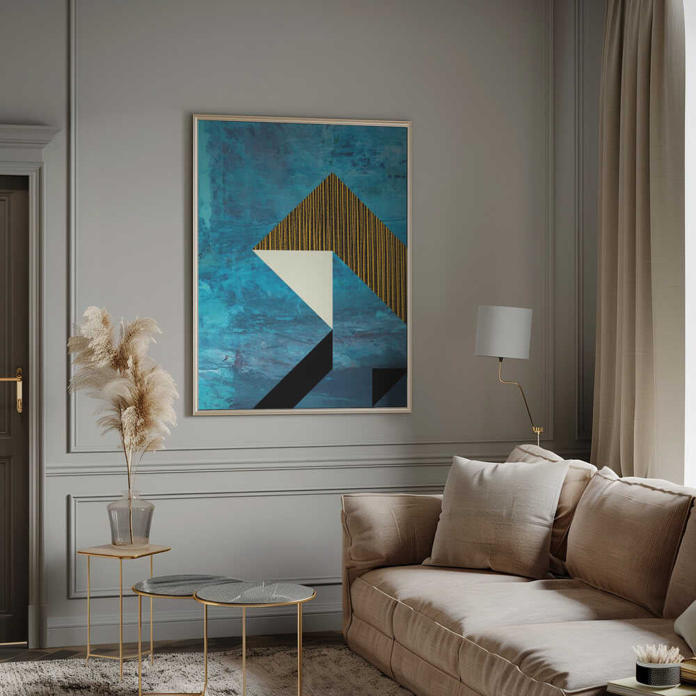 Wall art Dynamic Geometric Pattern