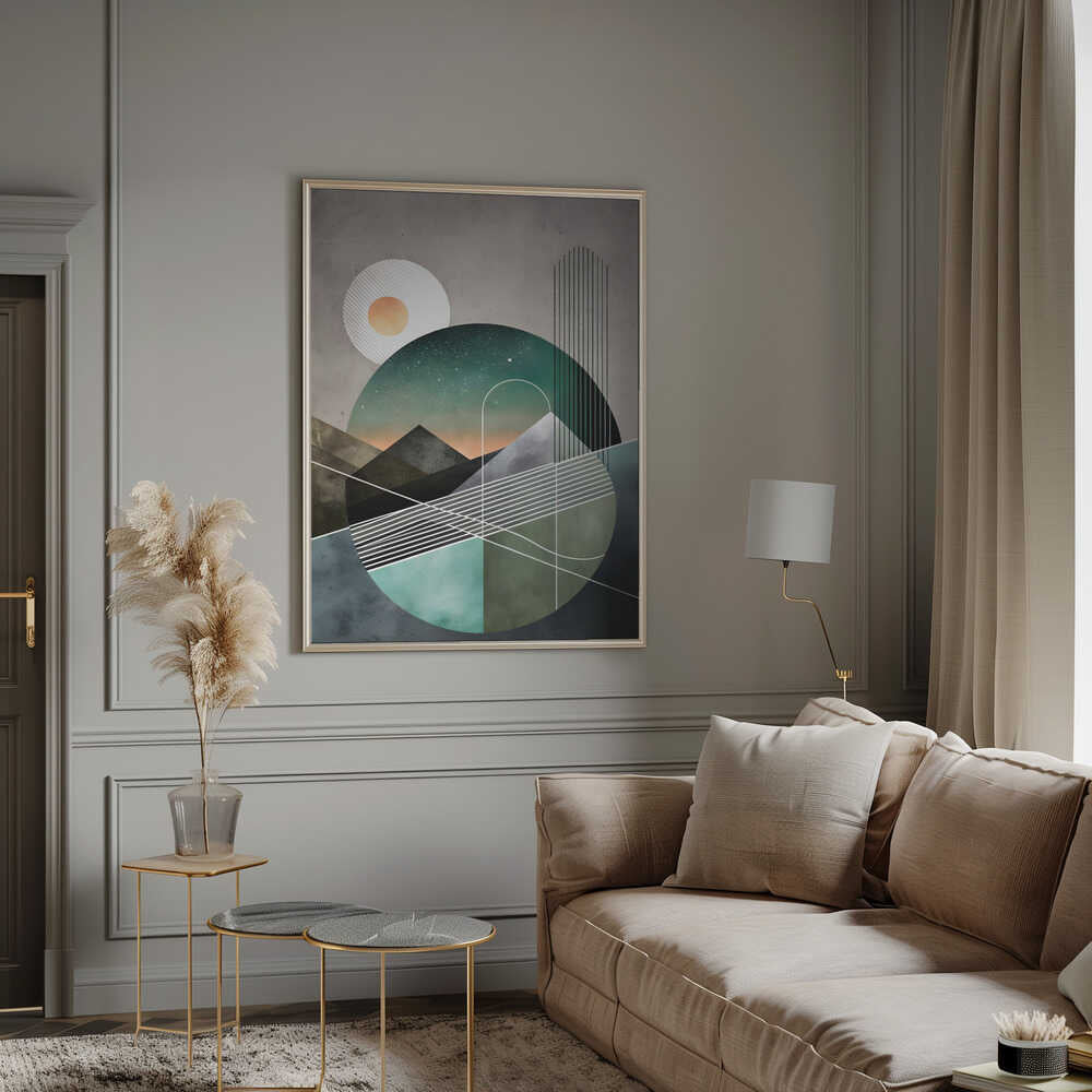 Wall art Celestial Geometry