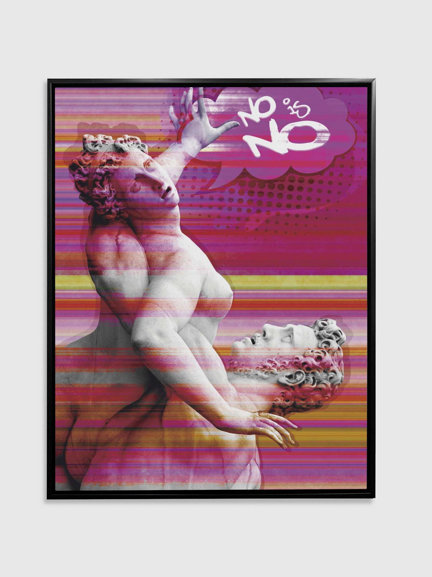 Wall art No Is No