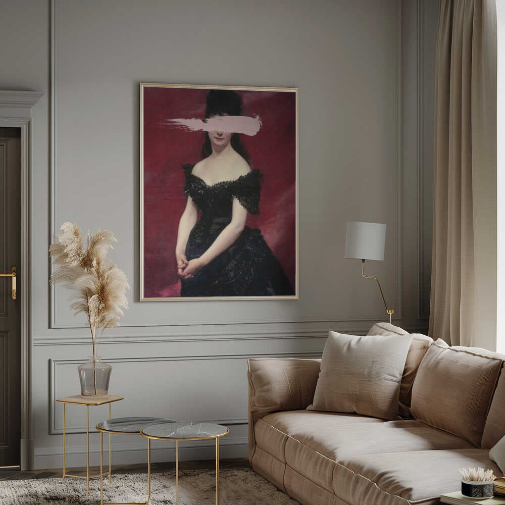 Wall art Blackdress3 Ratio2x3