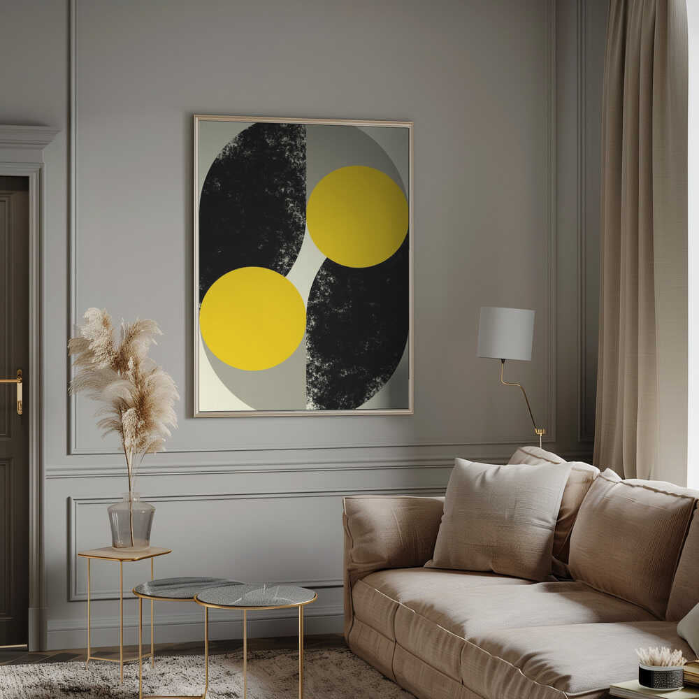 Wall art Duality in Motion