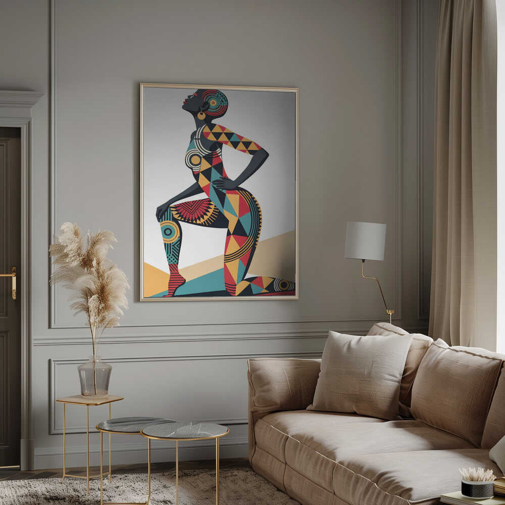 Wall art Ethnic Echoes