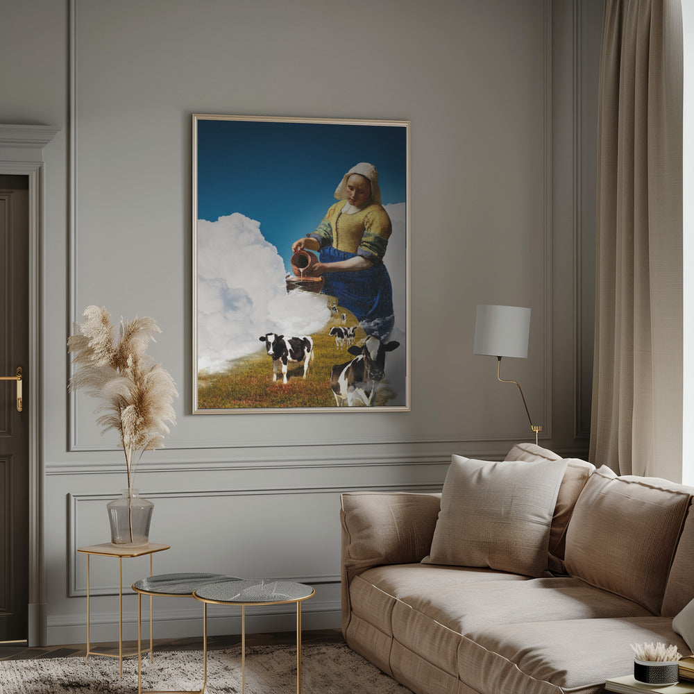 canvas prints Release the Milkinches-