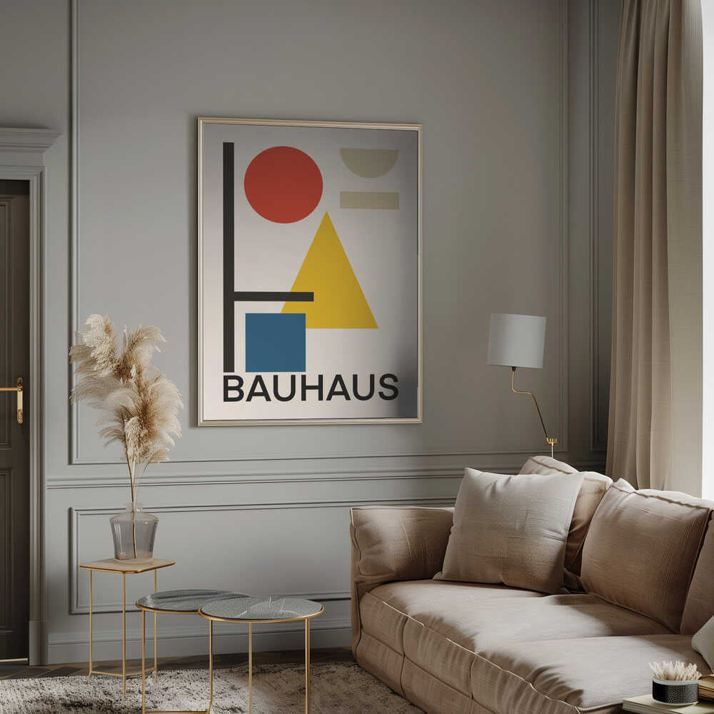 Wall art Geometric Bauhaus Design #2