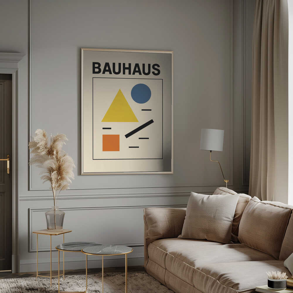 Wall art Bauhaus minimalist 06