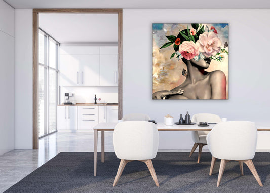 Flower Head- Fine Art Canvas