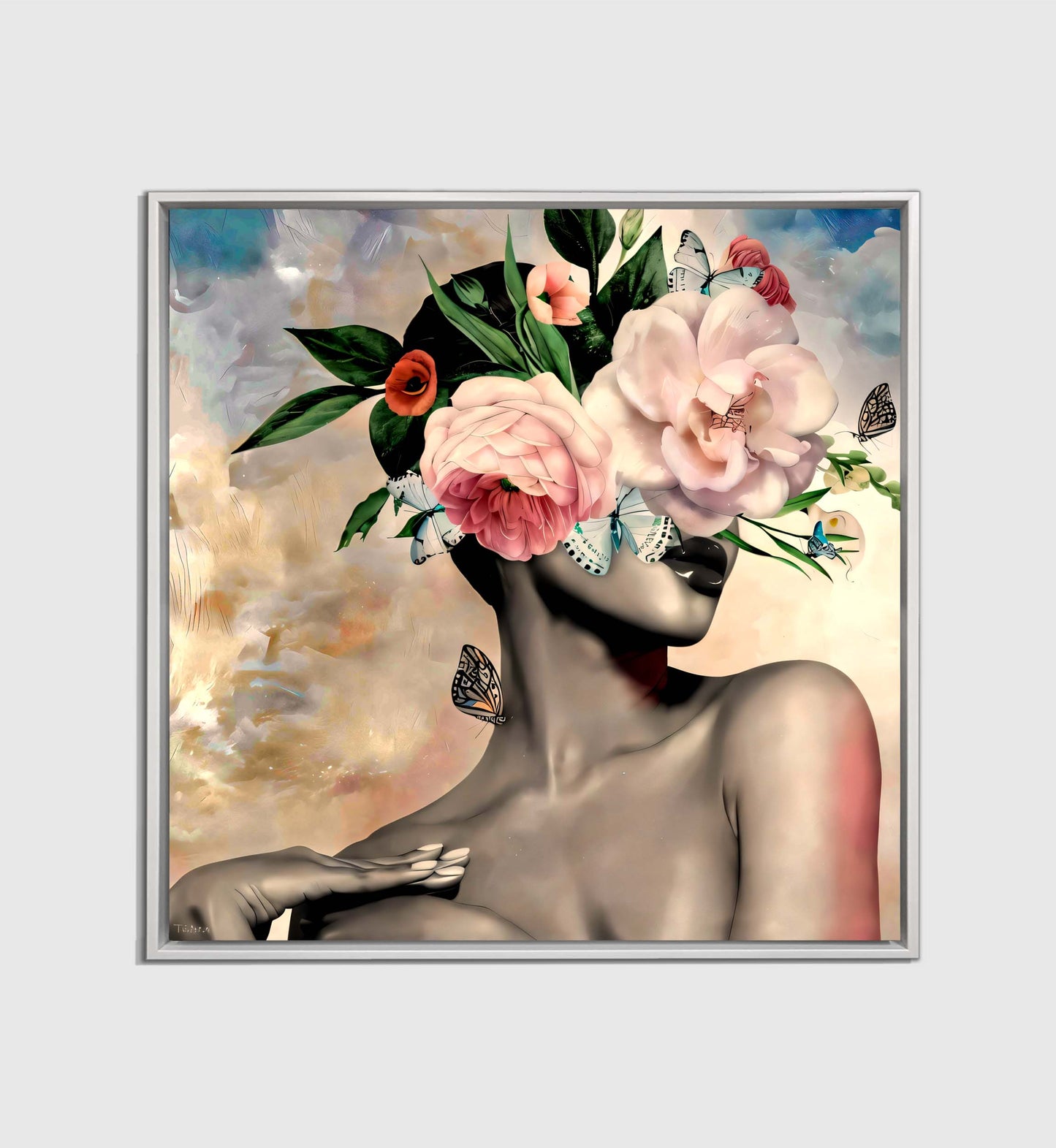 Flower Head- Fine Art Canvas