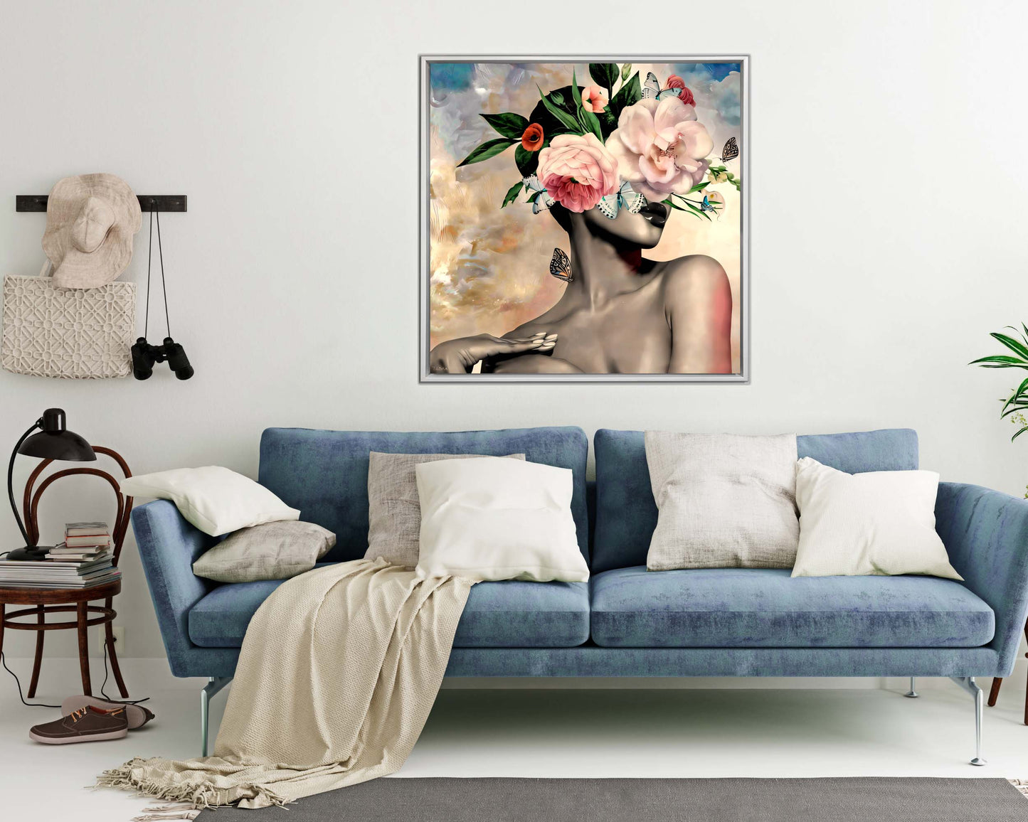 Flower Head- Fine Art Canvas
