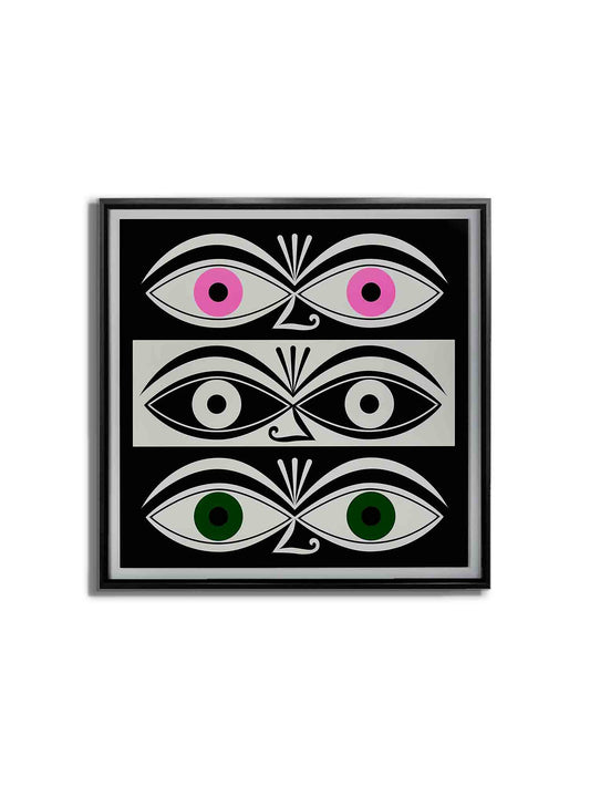 36" x 36" Fine Art Canvas Tweet-to-woo