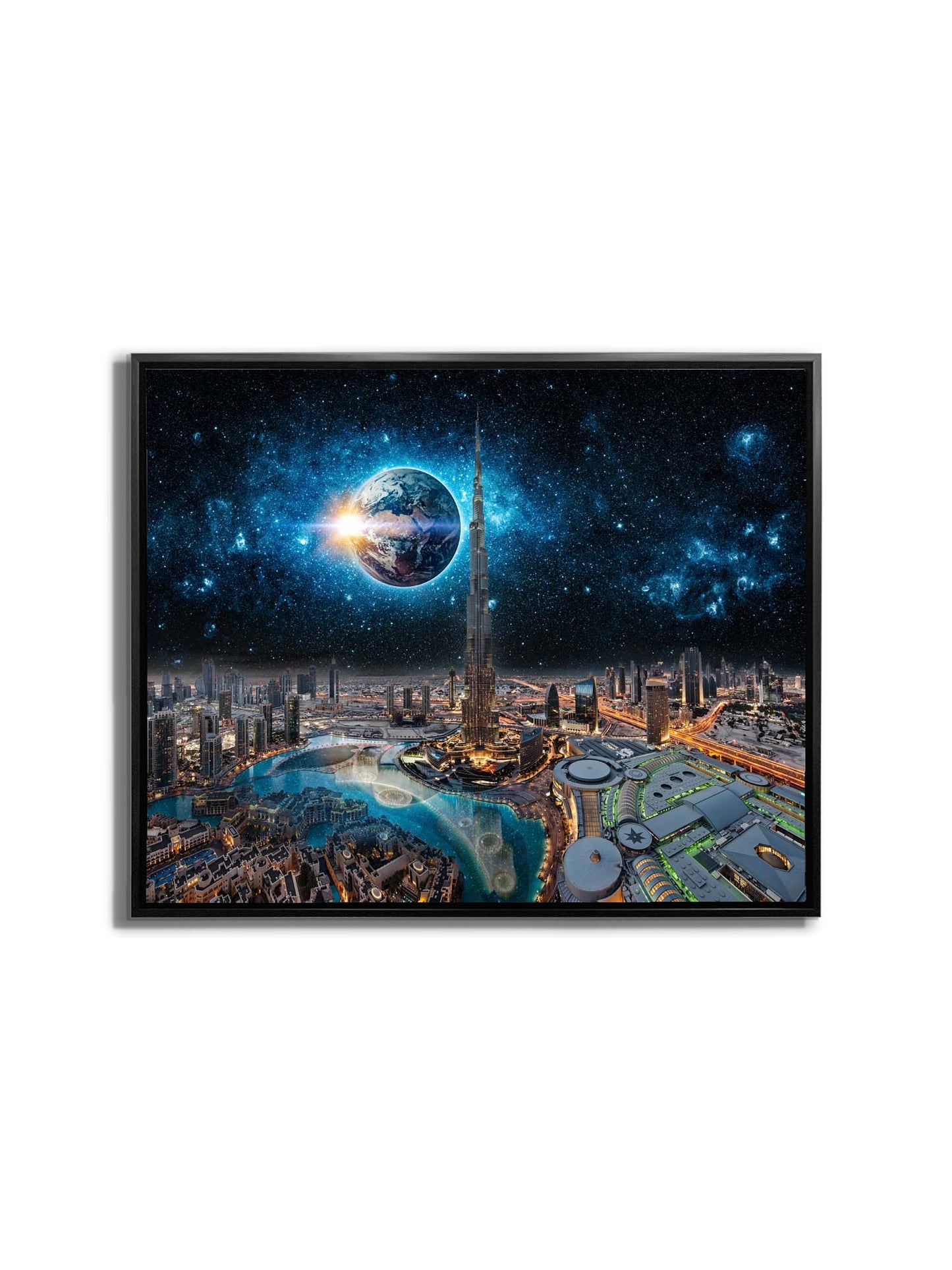 Wall Art-Dubai Concept-Canvas Print-Skyline