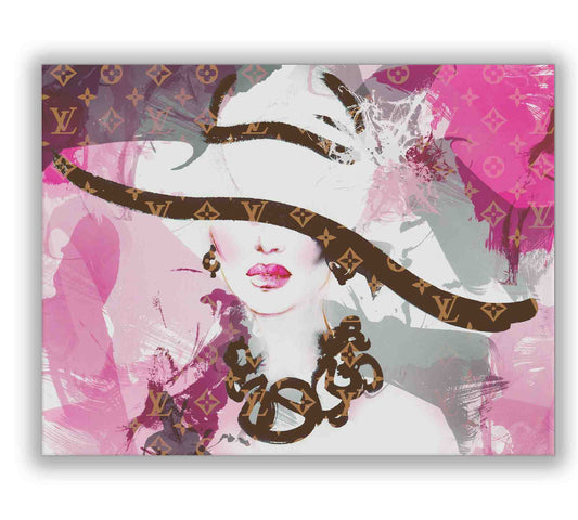 Hi Fashion 48"x 36" Fine Art Canvas