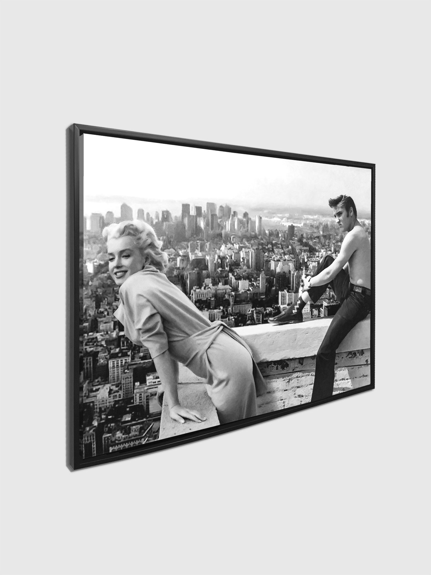 Canvas print Marilyn & Elvis - Fine Art Canvas- Wall Art Decor