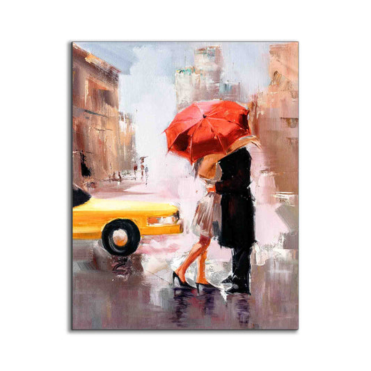 NYC KISS - Wall art decor-Fine Art Canvas