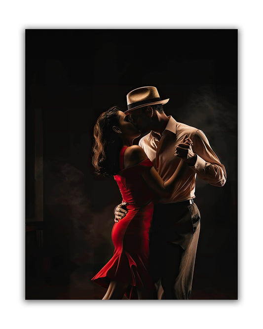 Wall Art- Tango Dance -Canvas Printed-Modern art