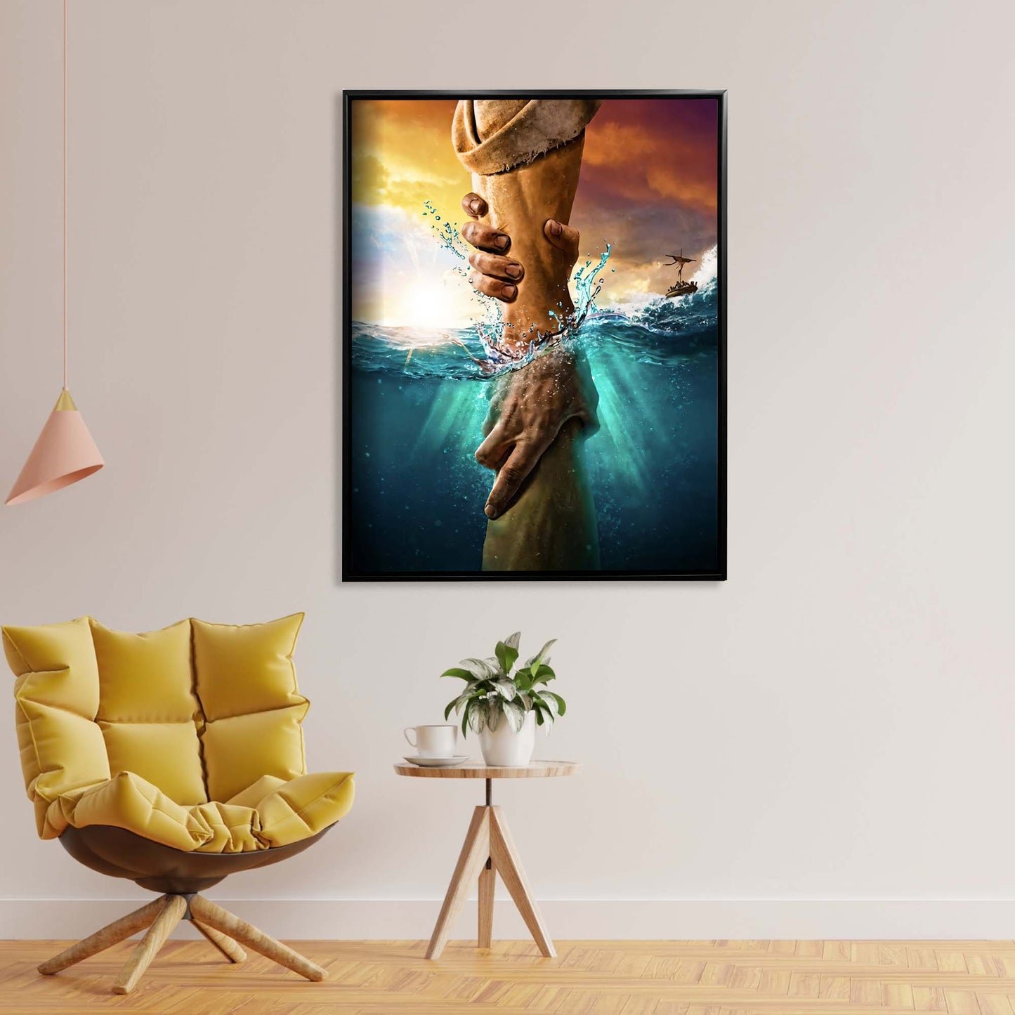 Canvas Hand of God- Wall Art
