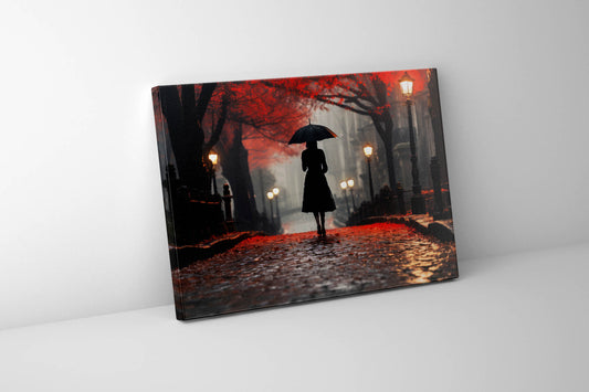 Detailed Illustration 48" x 36" Fine Art Canvas