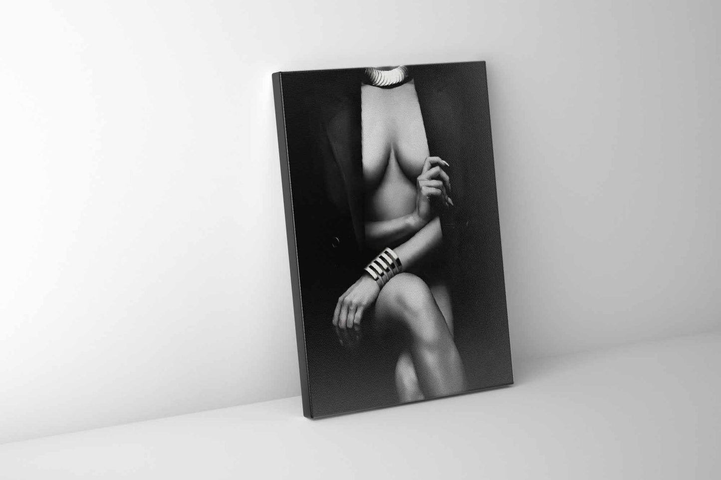 "Jacket Required" 36X48 Fine Art Canvas Print