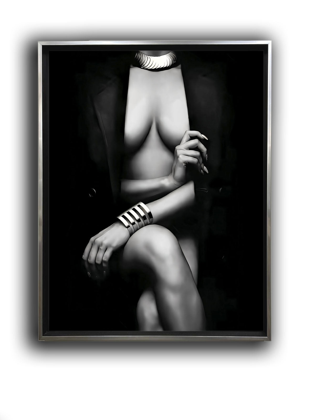 "Jacket Required" 36X48 Fine Art Canvas Print