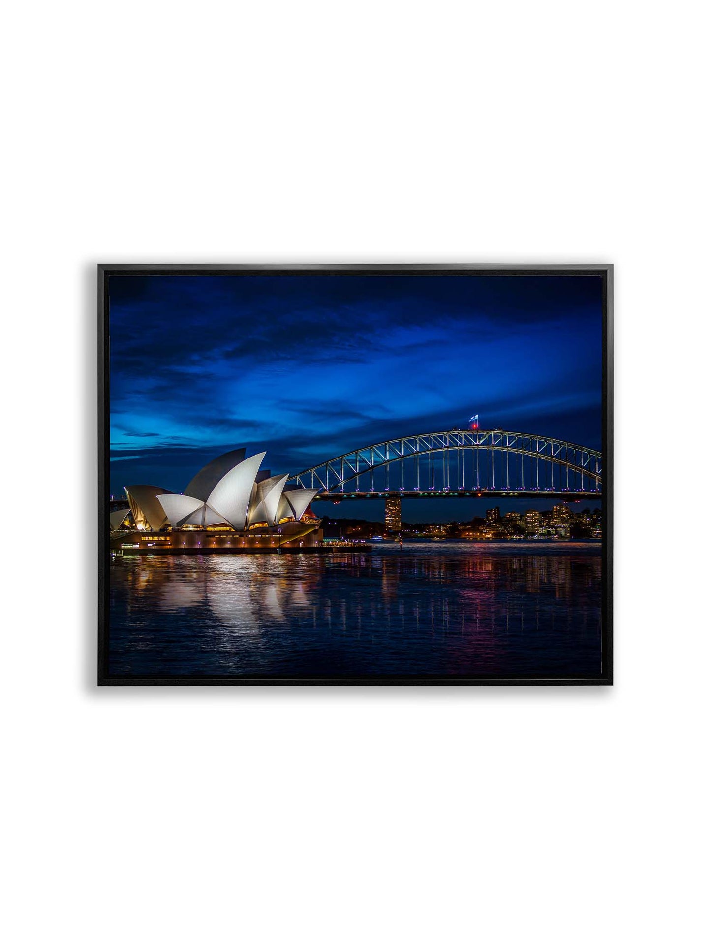 Amazing Sydney Skyline 48" x 36" Fine Art Canvas