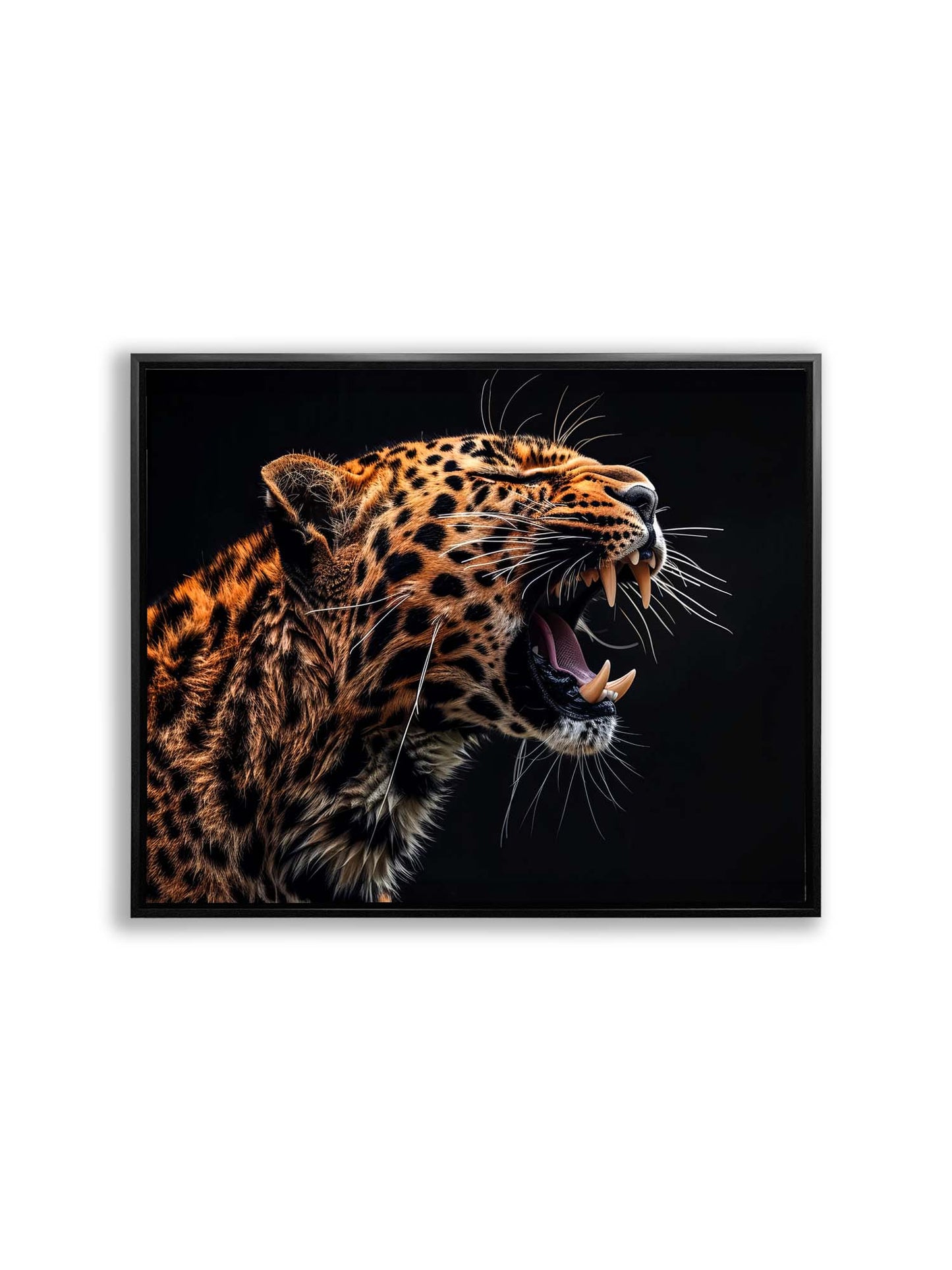 High Resolution detailed print of Leopard 48" x 36"