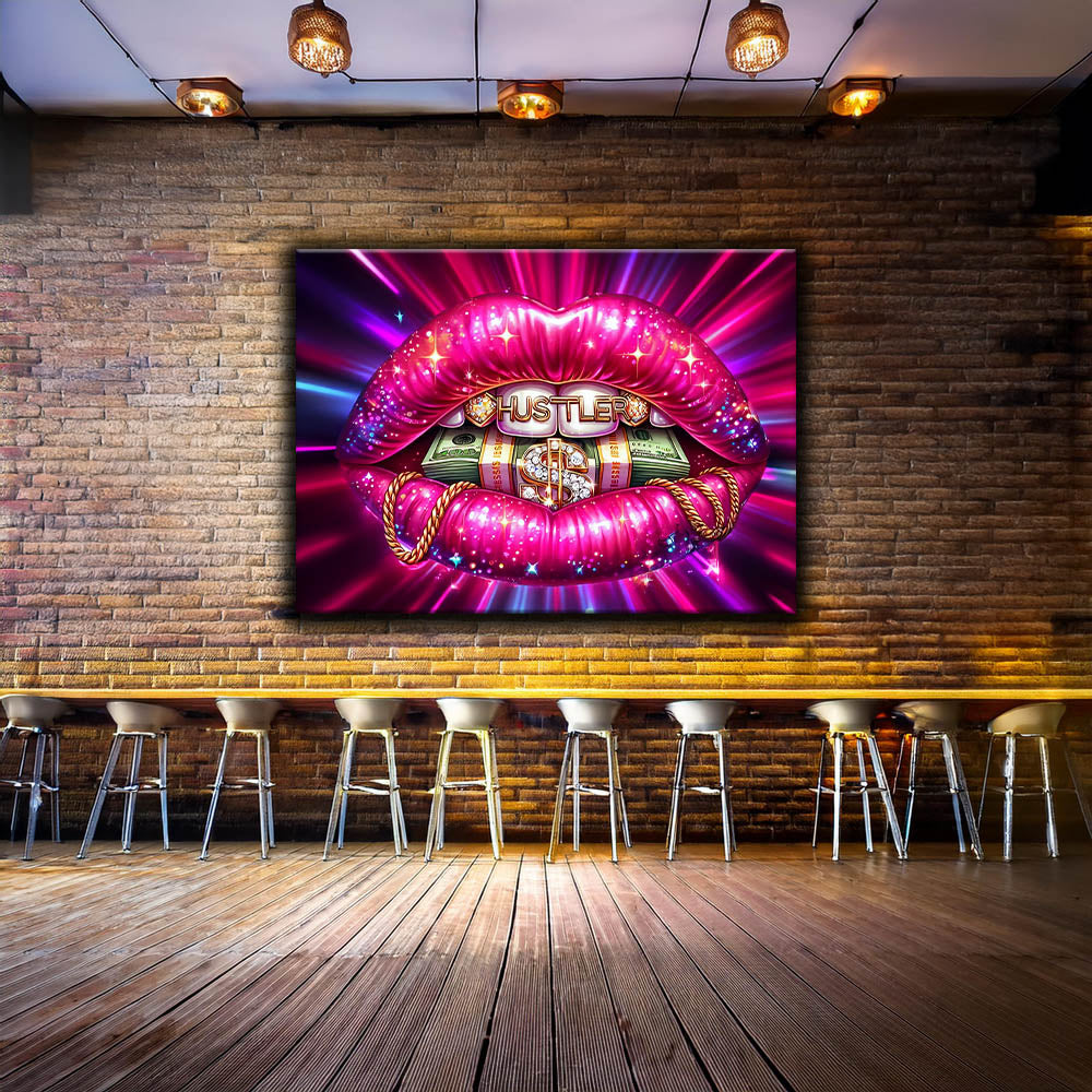 " Hustle" 48" x 36" Fine Art Canvas Print Wall Artwork 0