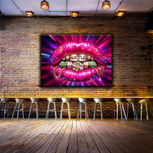 " Hustle" 48" x 36" Fine Art Canvas Print Wall Artwork 0