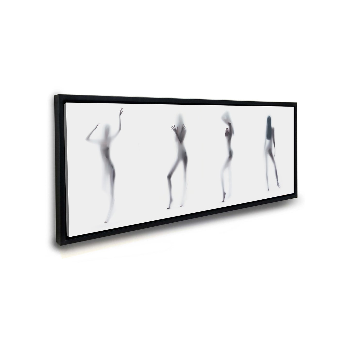 Silhouette of 4 Women-Canvas Printed-Abstract Wall Art