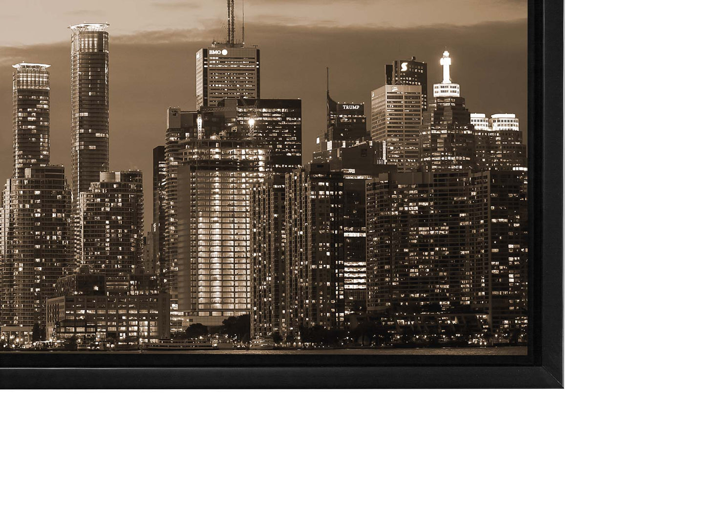 Toronto In Sepia-Cities Skylines