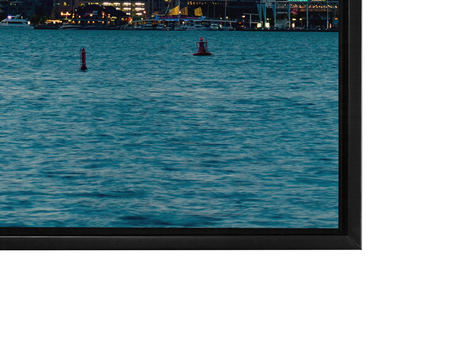 Green CN Tower Toronto Skyline- Canvas Wall Decor