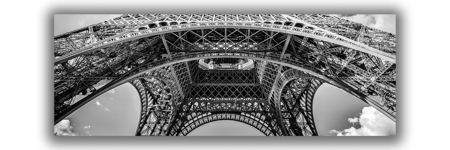 Art Eiffel Tower- Large Wall Decor Canvas Print