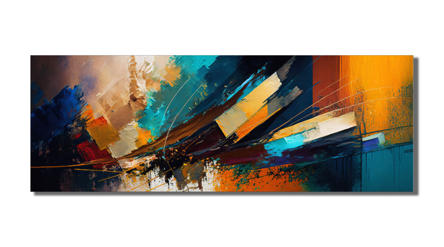 Abstract wing-Large Canvas Wall art- Fine Art-
