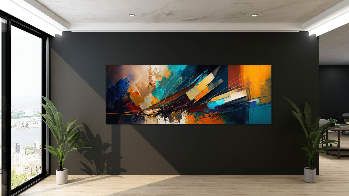 Abstract wing-Large Canvas Wall art- Fine Art-