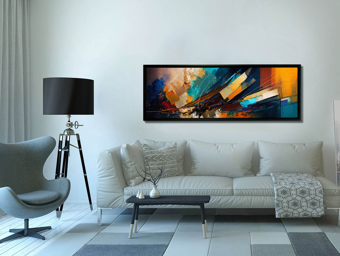 Abstract wing-Large Canvas Wall art- Fine Art-
