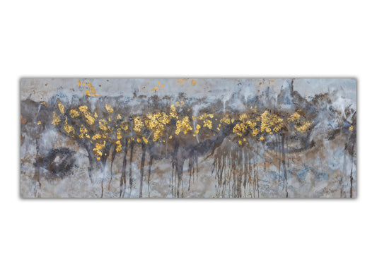 Fine Art- Abstract Trees Canvas-Artwork-Wall ART