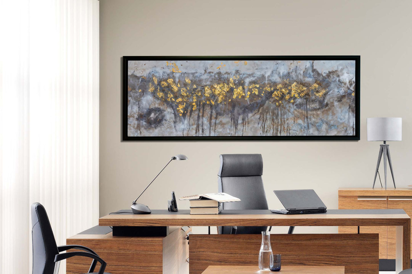 Fine Art- Abstract Trees Canvas-Artwork-Wall ART