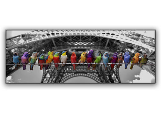 "Love Birds" Fine Art Canvas Print