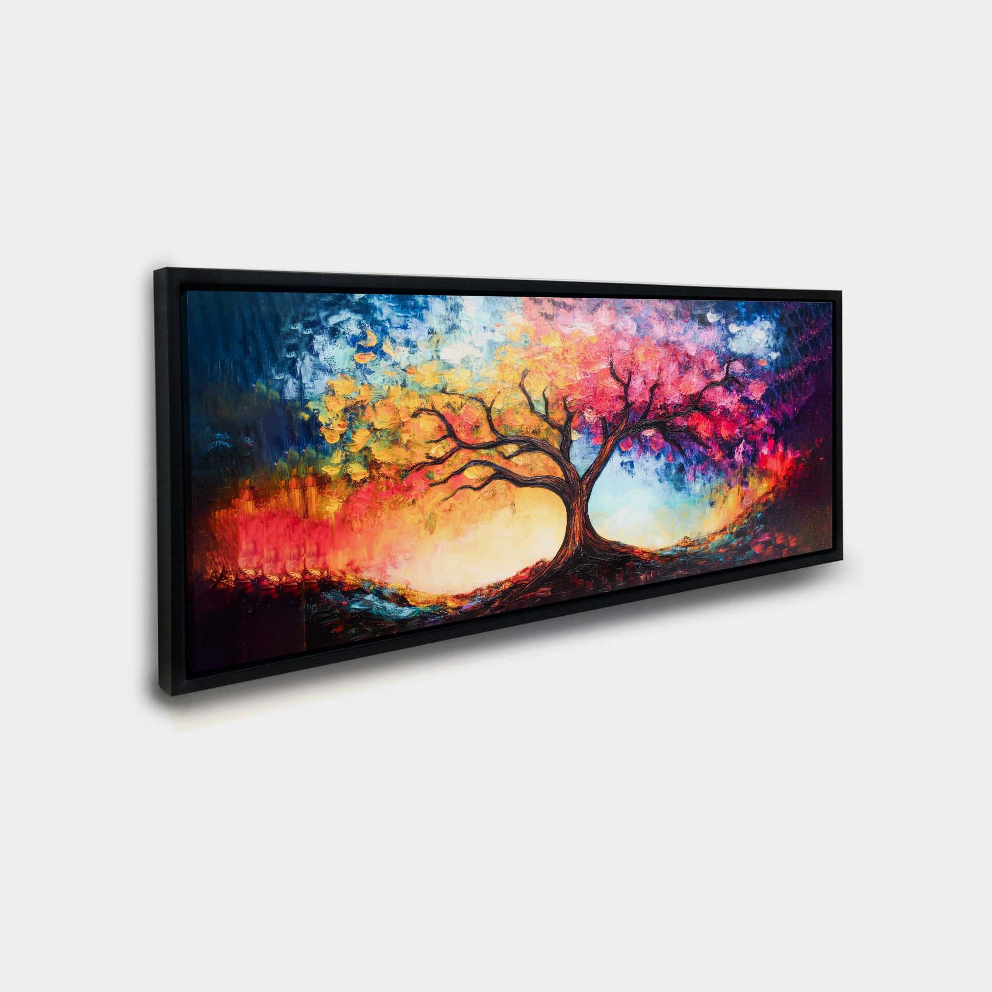 Vibrant Autmn Tree 72" x 24" Wall Artwork 0