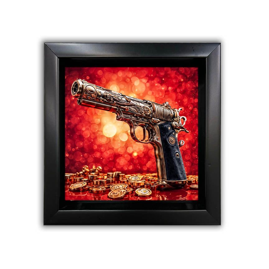 Set of 12 Framed Canvases