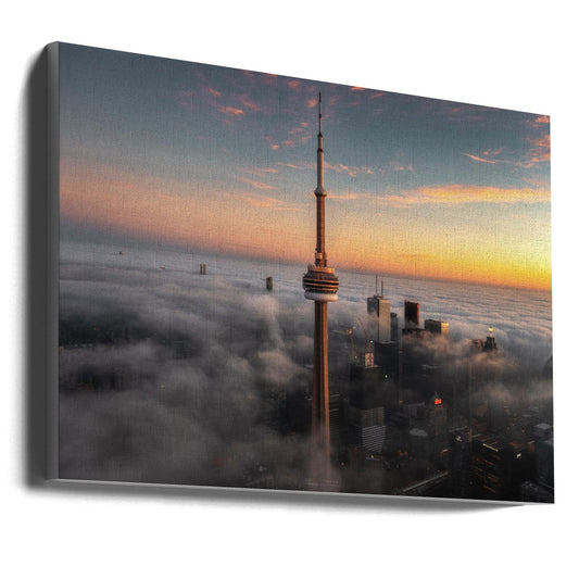 Like a sword. Toronto Wall Artwork Gallery Wrapped (Ready to Hang)