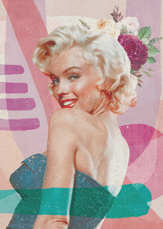 wall art Marilyn is Back Canvas Palette