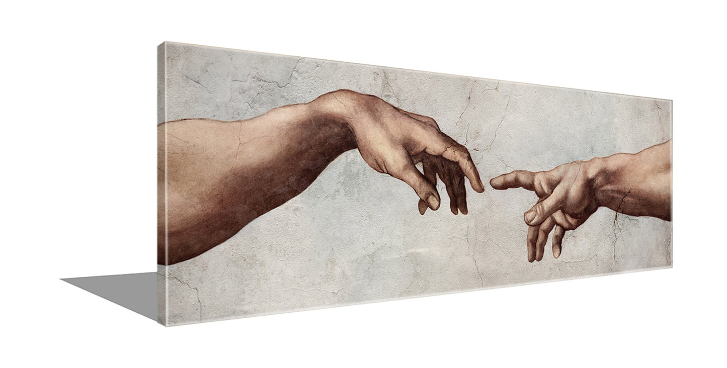 Sample Michaelangelo's " Creation" Christ Art