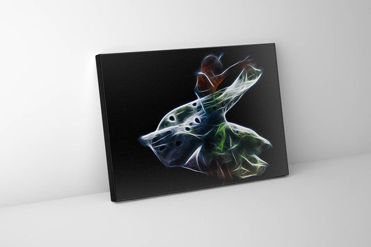 Abstract Wall Art-Rumi-Canvas Printed