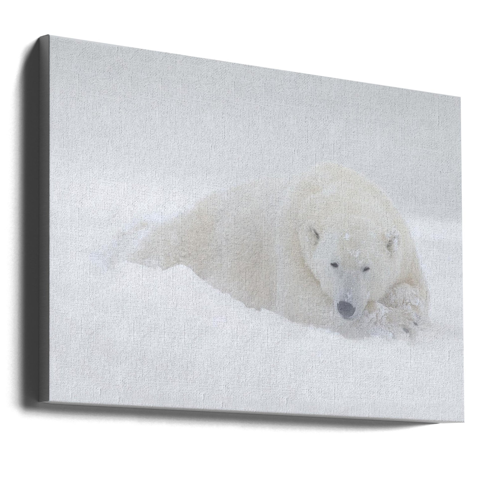 Wall art White-36X24inches-Gallery Wrapped (Ready to Hang)