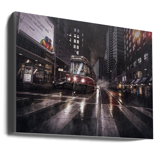Street Stories - Toronto Wall Artwork Gallery Wrapped (Ready to Hang)